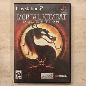 Mortal Kombat Deception PlayStation 2 Game Complete PS2 CIB